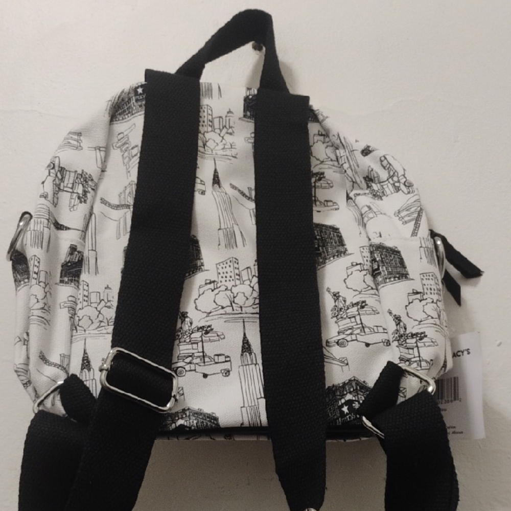 Stylish Women's Printed Backpack - Picture 2 of 5